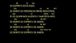 CANTOS PARA MISA  DIOS ESTÁ AQUÍ  LETRA Y ACORDES  COMUNIÓN Y HORA SANTA [upl. by Hallimaj]