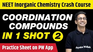 COORDINATION COMPOUNDS in One Shot Part 02  All Concepts Tricks amp PYQs  Class 12  NEET [upl. by Stoat]