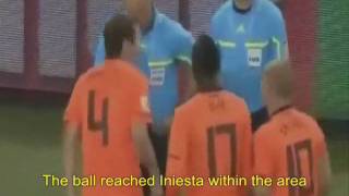 Gol de Iniesta a Holanda Final Mundial 2010 subs in English [upl. by Esinel]