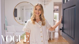 73 Questions With Margot Robbie  Vogue [upl. by Ahseit]