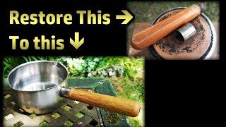 Restoring A Broken Saucepan Handle  Make Do And Mend [upl. by Munshi459]