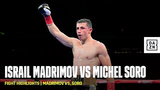 FIGHT HIGHLIGHTS  Israil Madrimov vs Michel Soro [upl. by Okeim]