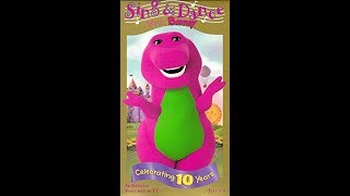 Sing And Dance With Barney 1999 VHS Rip [upl. by Barina985]