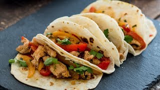 Skillet Chicken Fajitas [upl. by Ahs534]