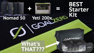 Goal Zero Yeti 200x and Nomad 50 Solar Panel Unboxing and REVIEW [upl. by Kerby311]