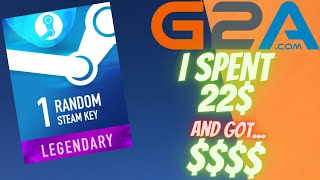 I Bought 3 G2A Steam Legendary keys This Is What I got [upl. by Hardy]