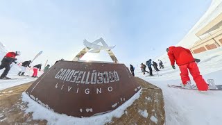 Italy Livigno Carosello3000 ski run [upl. by Felizio]