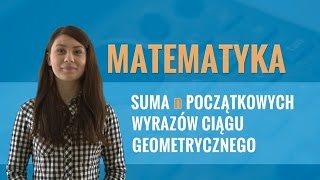 Matematyka  Suma n początkowych wyrazów ciągu arytmetycznego [upl. by Stolzer]