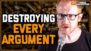 Defeating Every Argument Against Gun Control  Steve Hofstetter [upl. by Huan]