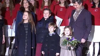 Prinsesse Josephine var dagens julestjerne i Esajas Kirken [upl. by Ahseya]