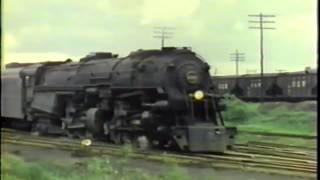 Norfolk amp Western Articulated Steam Locomotives in the 1940s1950s [upl. by Odnomor]