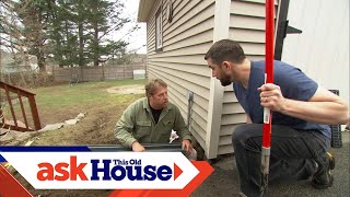 How to Install a Channel Drain  Ask This Old House [upl. by Venu]