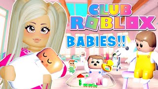 🍼 Club Roblox BABIES 🍼 Everything You Need to Know About Club Roblox Babies Club Roblox Baby Update [upl. by Giacamo]