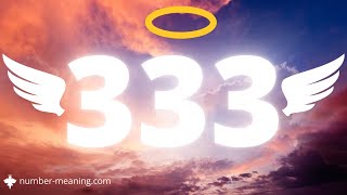 ANGEL NUMBER 333  Meaning [upl. by Zeta]