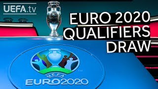 Watch the UEFA EURO 2020 Qualifiers Draw [upl. by Lalat]