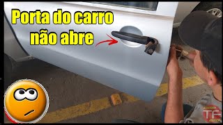 Porta do carro não abre ou travando sozinha quando fecha [upl. by Elleinaj]