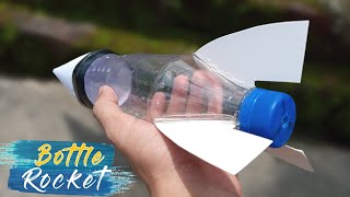 Bottle Rocket  How it WorksHow to Make [upl. by Ianaj]