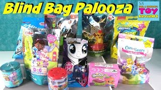 Blind Bag Palooza Opening  Shopkins MLP Disney Care Bears Mashems  PSToyReviews [upl. by Husein]