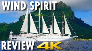 Wind Spirit Tour amp Review  Windstar Cruises  Cruise Ship Tour amp Review 4K Ultra HD [upl. by Ahsinoj995]