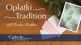 Oplatki Christmas Wafer Tradition  The Catholic Company [upl. by Jarrell979]