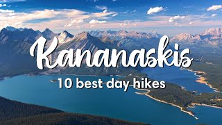 KANANASKIS HIKING  10 Best Hikes In Kananaskis Alberta [upl. by Ymerrej]