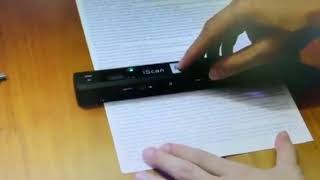 iScan – 900DPI Portable Scanner [upl. by Annahavas]