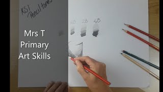 Sketching KS1 Pencil tones [upl. by Avla]