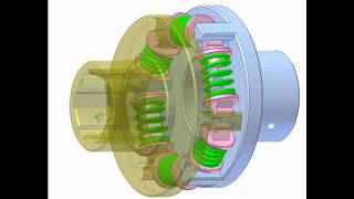 Coil spring coupling 1 [upl. by Emelda891]