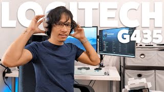 Logitech G435  First Impressions  Mic Test [upl. by Sessler600]