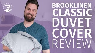 Brooklinen Classic Duvet Cover Review  A Great Match For Hot Sleepers [upl. by Jere]