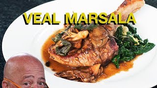 Andrew Zimmern Cooks Veal Marsala [upl. by Nylime160]