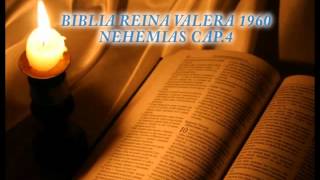 Biblia HabladaBIBLIA REINA VALERA 1960 NEHEMIAS CAP 4 [upl. by Yahsal730]