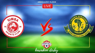 🔴LIVE  SIMBA VS YANGA LIVE VIDEO [upl. by Verna230]