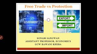 Free Trade vs Protection [upl. by Reeba]