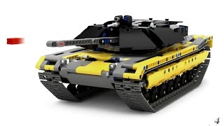 Lego Technic Tank M1 Abrams [upl. by Heall]