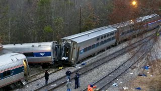 Amtrak CEO blames freight train operator for deadly South Carolina crash [upl. by Melton]