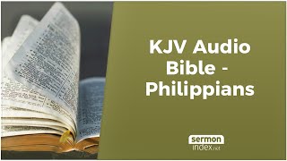 KJV Audio Bible  Philippians [upl. by Grounds]