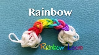 EASY Rainbow Loom Rainbow Charm [upl. by Aruasi353]