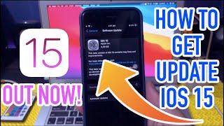 How to Get Software Update iOS 15 on iPhone All Device [upl. by Robbin]