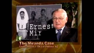 Learn about the Miranda Case  Phoenix Police Department [upl. by Ahtan]