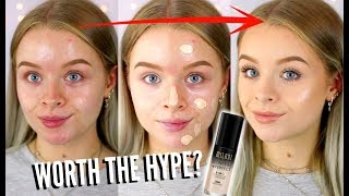 MILANI 2 IN 1 CONCEAL  PERFECT FOUNDATION  NEW SHADE ft boyfriend hehe  sophdoesnails [upl. by Virgie]