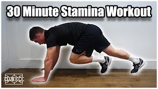 30 Minute Stamina Workout For Footballers  Home Workout To Improve Your Stamina [upl. by Nilyaj]