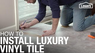 How To Install Luxury Vinyl Tile [upl. by Arquit]