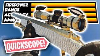 The FASTEST quotPellingtonquot QUICKSCOPE Class Setup Cold War [upl. by Xerxes]