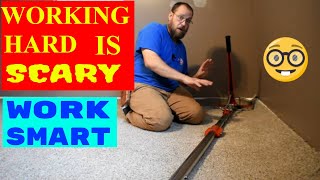 CARPET INSTALLATION SPEED TIPS [upl. by Toney963]