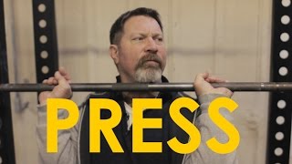 How to Overhead Press With Mark Rippetoe  The Art of Manliness [upl. by Mersey354]