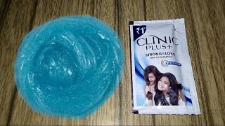 How to make clinic plus shampoo slime no borax [upl. by Enerahs]