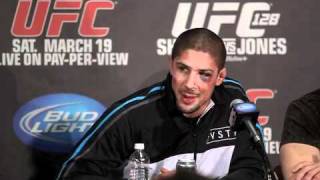 Brendan Schaub Talks Win Over Cro Cop at UFC 128  MMA Weekly News [upl. by Peggy]