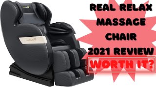 Real Relax Massage Chair Review  Worth it [upl. by Nedarb]