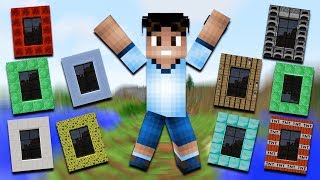 MINECRAFT MODS  MAS DE 40 NUEVOS PORTALES EN MINECRAFT  MODS PARA MINECRAFT [upl. by Dougald]